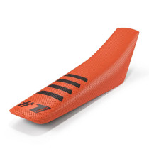 Housse De Selle OneGripper Ribbed -  Orange Noir