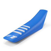 Housse De Selle OneGripper Ribbed -  Bleu Clair Blanc