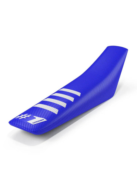 Housse De Selle OneGripper Ribbed -  Bleu Blanc