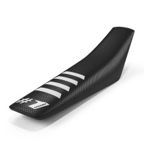 Housse De Selle OneGripper Ribbed -  Noir Blanc
