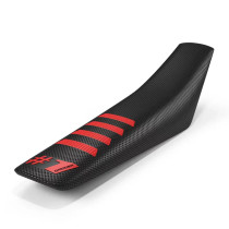 Housse De Selle OneGripper Ribbed -  Noir Rouge