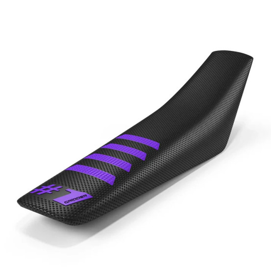 Housse De Selle OneGripper Ribbed -  Noir Violet