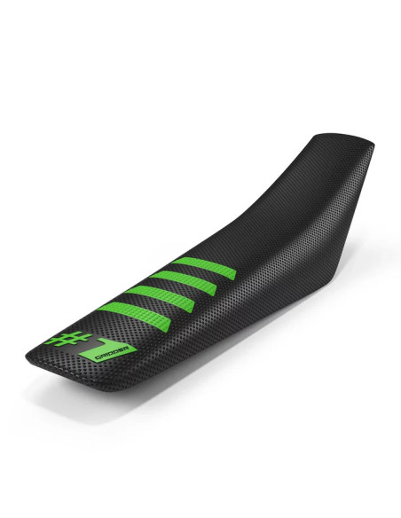 Housse De Selle OneGripper Ribbed -  Noir Vert