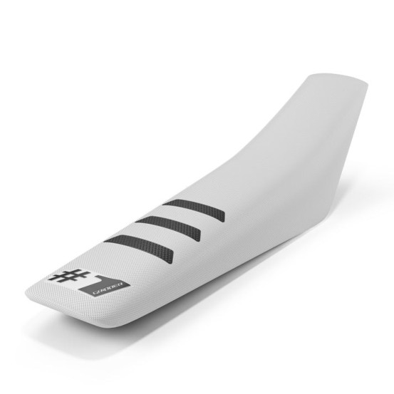 Housse De Selle OneGripper Light Rib - Blanc Noir