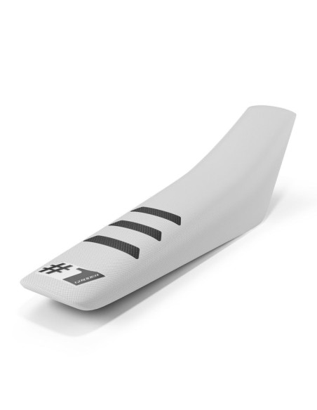 Housse De Selle OneGripper Light Rib - Blanc Noir