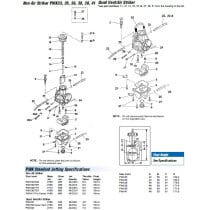 Joint torique de cuve KEIHIN PWK 28 2