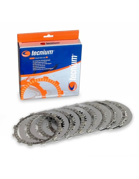 Kit disques embrayage garnis + lisses TECNIUM - HONDA CB 500 / CB 500 S 1994-2003