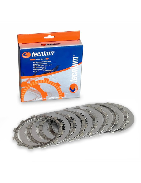 Kit disques embrayage garnis + lisses TECNIUM - SUZUKI DL1000 V-STROM 2002-2010
