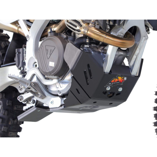 Sabot AXP PEHD 8mm avec protection de biellette Triumph 250 TF-X TF-E 2025 - 2026