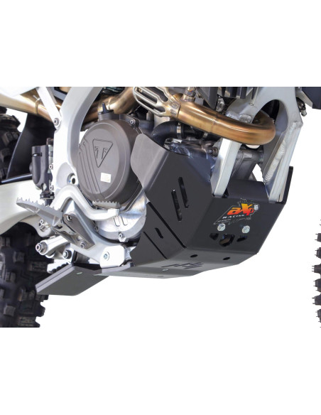 Sabot AXP PEHD 8mm avec protection de biellette Triumph 250 TF-X TF-E 2025 - 2026