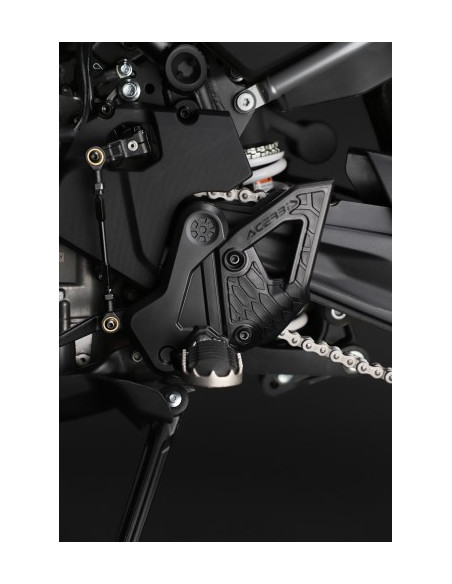Protection de cadre XGRIP - Noir - ACERBIS CF MOTO 450 MT 2024-2025