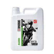 Huile moteur 4T IPONE 10W50 R4000 4 Litres