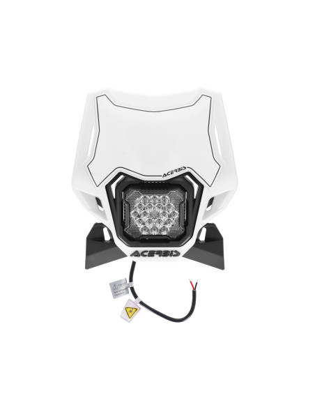 Plaque phare LED - Blanc - ACERBIS VSL LUMEN-X universelle
