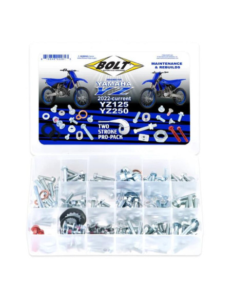 Coffret de vis Pro Pack BOLT - Yamaha YZ 2022-2026