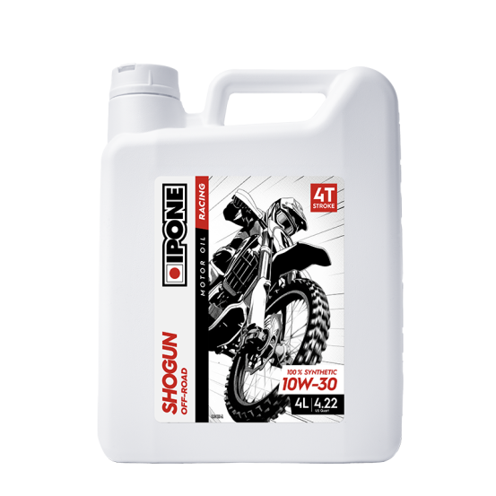 Huile moteur 4T IPONE SHOGUN OFF-ROAD 10W30 4 Litres