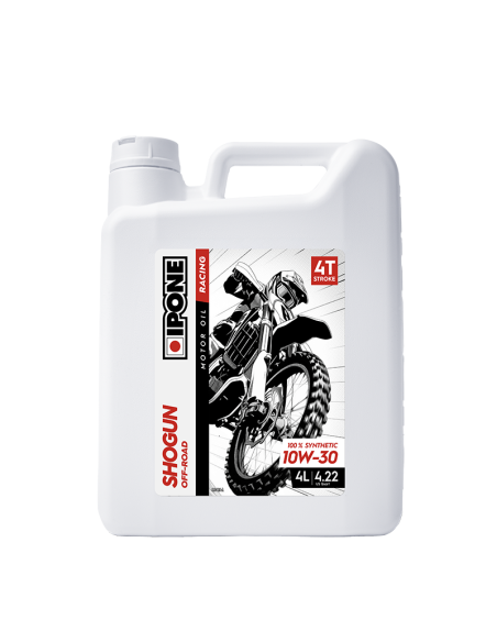 Huile moteur 4T IPONE SHOGUN OFF-ROAD 10W30 4 Litres