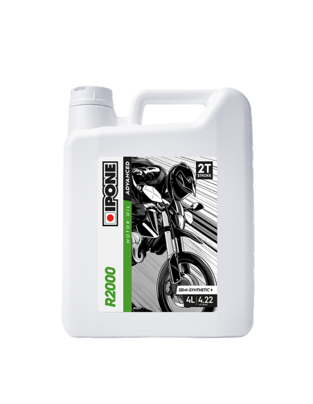 Huile moteur IPONE 2T R2000 4 Litres