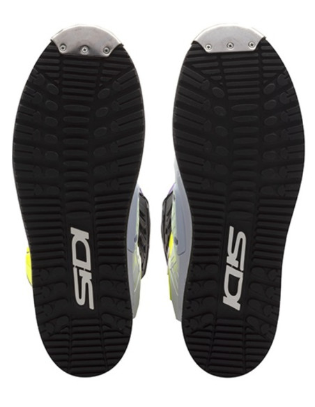 Bottes cross Sidi crossair HD Enduro Billy Bolt Violet Jaune