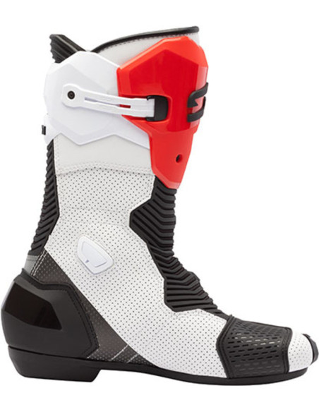 Bottes moto Sidi Mag 2 Air - Blanc Noir Rouge