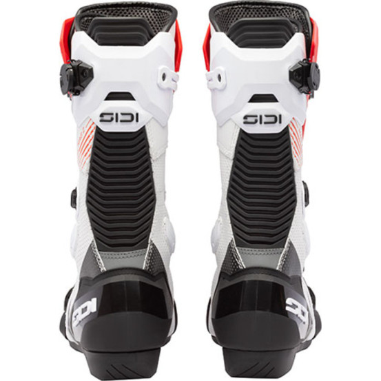 Bottes moto Sidi Mag 2 Air - Blanc Noir Rouge