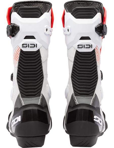 Bottes moto Sidi Mag 2 Air - Blanc Noir Rouge