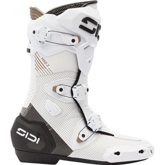 Bottes moto Sidi Mag 2 Air - Blanc