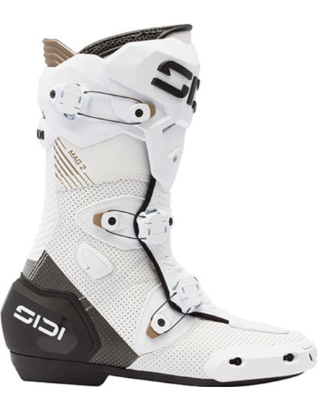 Bottes moto Sidi Mag 2 Air - Blanc