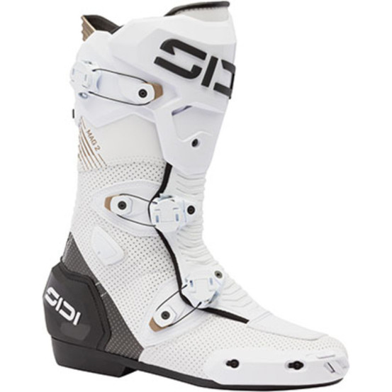 Bottes moto Sidi Mag 2 Air - Blanc
