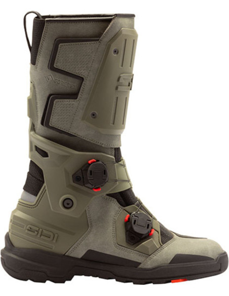 Bottes moto Sidi Taurus Gore-Tex - Kaki