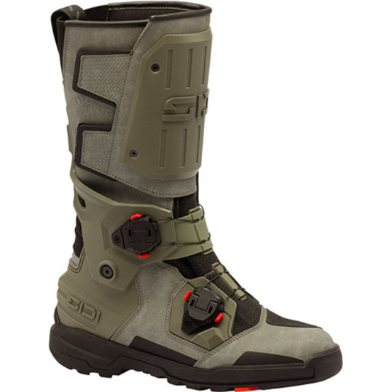 Bottes moto Sidi Taurus Gore-Tex - Kaki