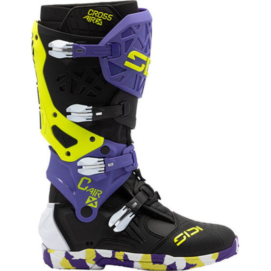 Bottes cross Sidi crossair X - Noir Violet