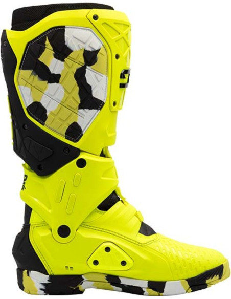 Bottes cross Sidi crossair X - Jaune Fluo