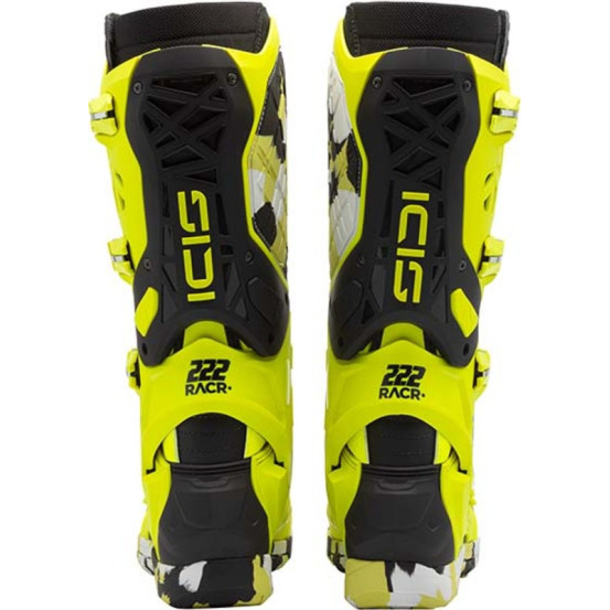 Bottes cross Sidi crossair X - Jaune Fluo