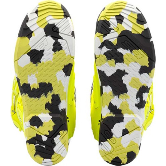 Bottes cross Sidi crossair X - Jaune Fluo