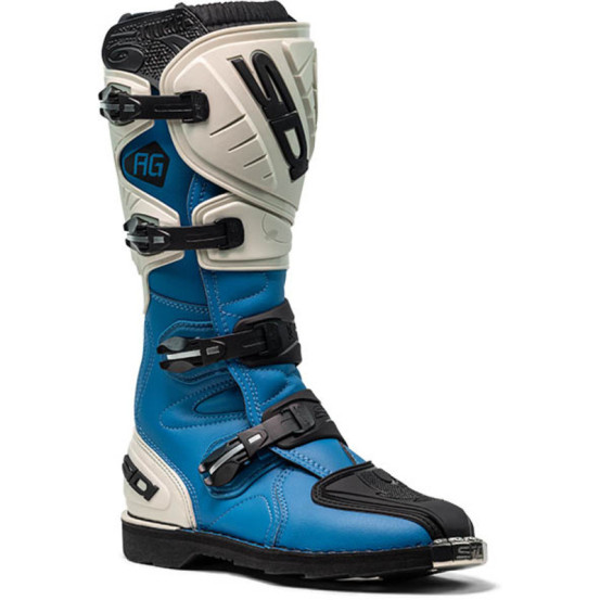 Bottes cross Sidi Agueda - Bleu - Sable