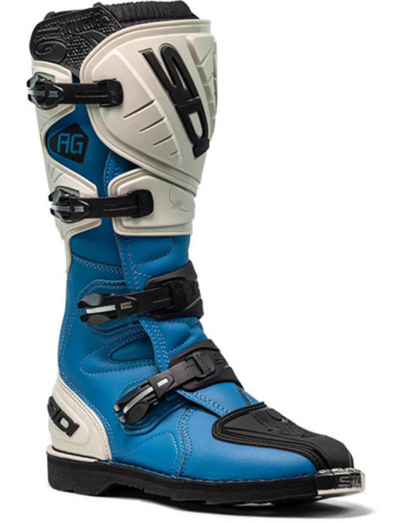 Bottes cross Sidi Agueda - Bleu - Sable