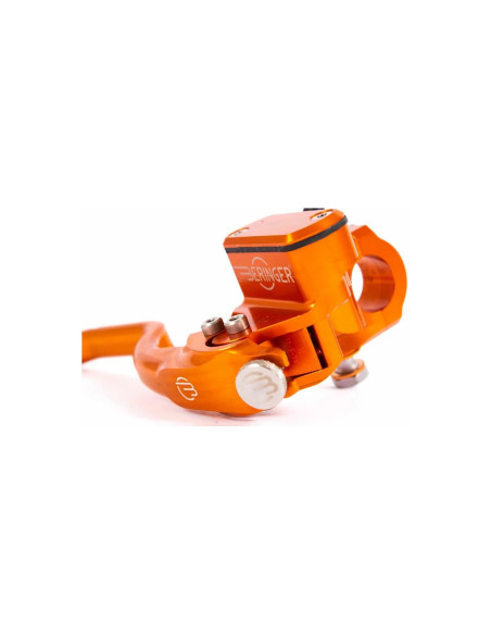 Maitre-cylindre d'embrayage radial BERINGER Aerotec® bocal intégré orange (levier type MX)