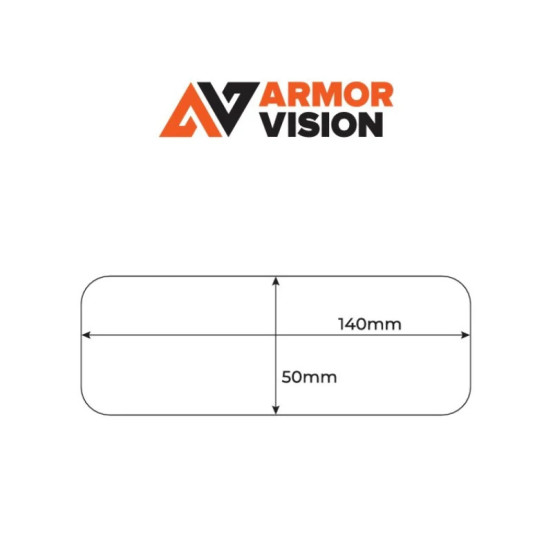 Pack films Hydrophobes ARMOR VISION largeur 50mm x3