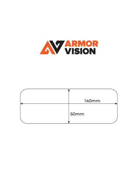 Pack films Hydrophobes ARMOR VISION largeur 50mm x3