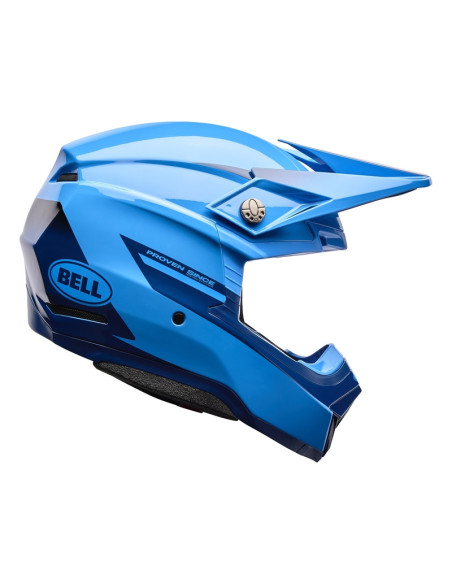 Casque cross BELL Moto-10 Mips Fade - Bleu