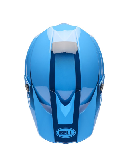 Casque cross BELL Moto-10 Mips Fade - Bleu