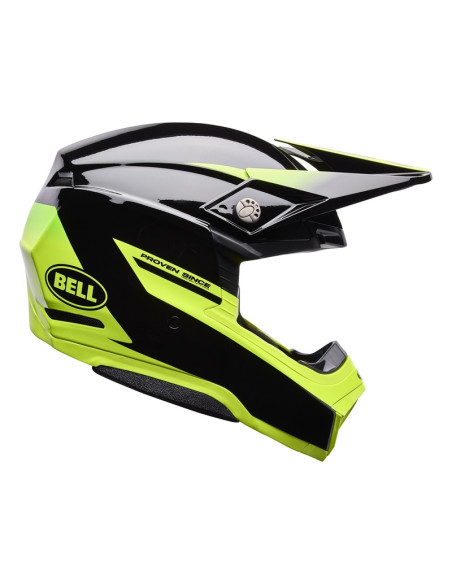 Casque cross BELL Moto-10 Mips Fade - Noir
