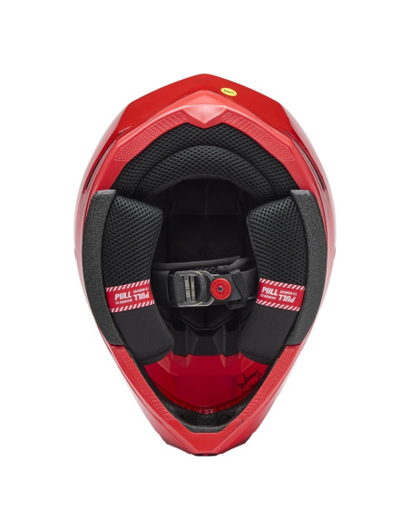 Casque cross BELL Moto-10 Mips Fade - Rouge