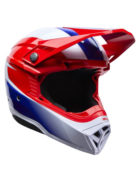 Casque cross BELL Moto-10 Mips Falcon - Rouge
