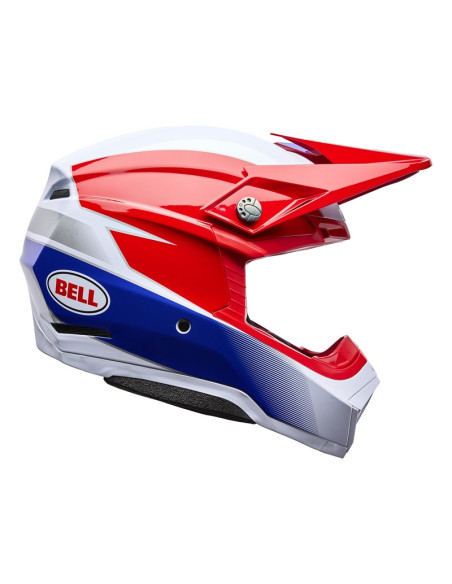 Casque cross BELL Moto-10 Mips Falcon - Rouge