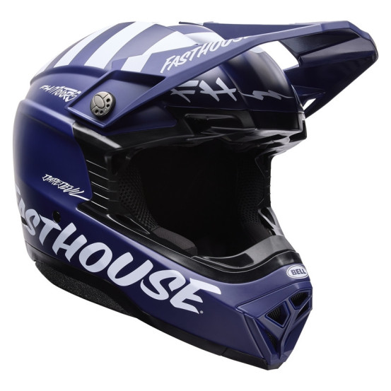 Casque cross BELL Moto-10 Mips Fasthouse - Bleu