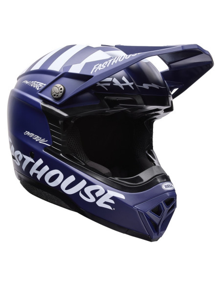 Casque cross BELL Moto-10 Mips Fasthouse - Bleu