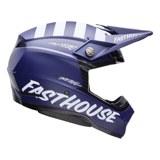 Casque cross BELL Moto-10 Mips Fasthouse - Bleu