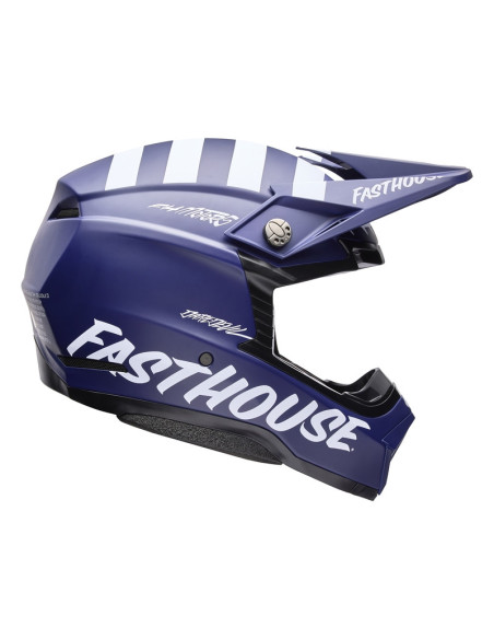 Casque cross BELL Moto-10 Mips Fasthouse - Bleu