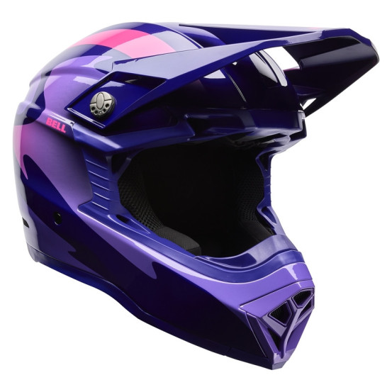 Casque cross BELL Moto-10 Mips Fluid - Violet